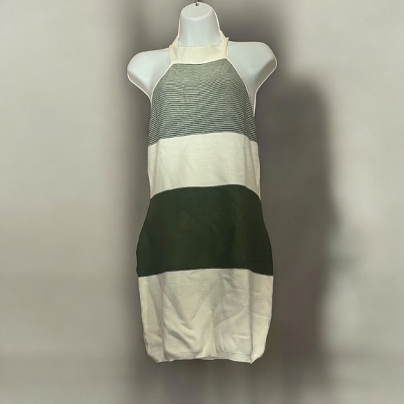 Women’s Sleeveless Backless Colorblock Knit Mini Dress – Size L (NWOT) - Picture 2 of 11